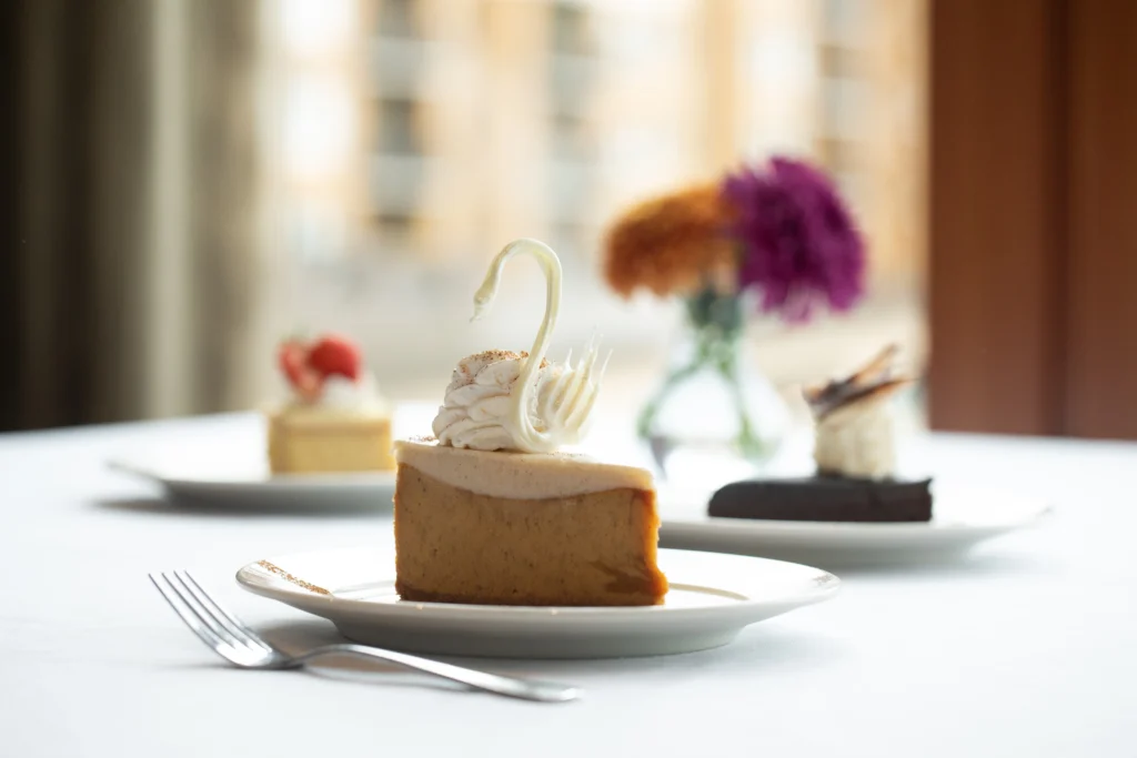 table of three desserts offered at Timber Ridge at Talus