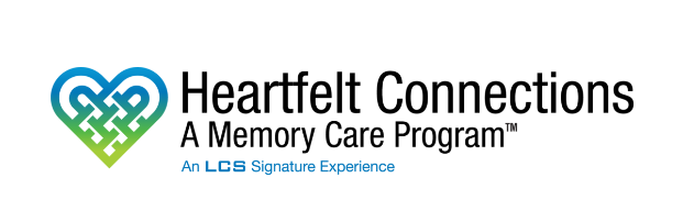 Heartfelt Connections memory care program banner
